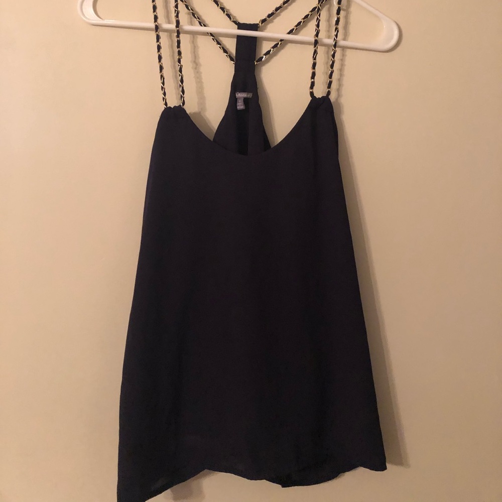 A beaded tank top